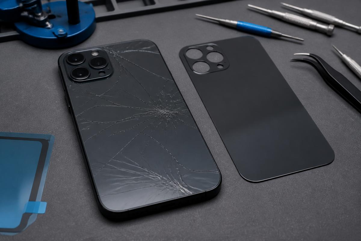 Back glass repair
